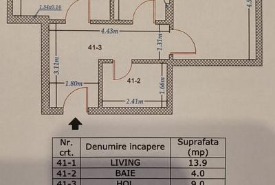 Apartament 2 camere Metrou 1 Decembrie 10 min Bloc nou Centrala proprie - 11