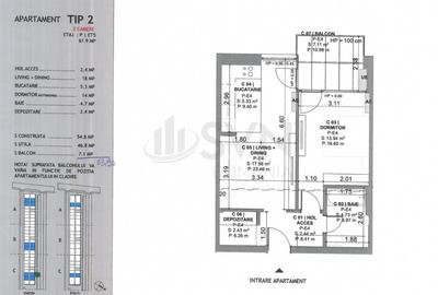 REA1028775 Apartament 2 camere New City Residence Dobroesti - 9