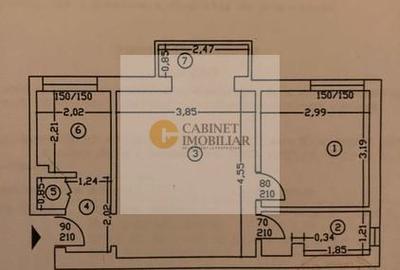 2 camere I Creditabil I Universitate I Etaj 6 - 13