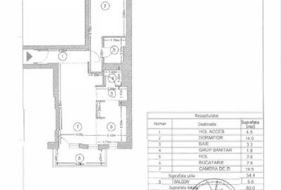 Belvedere Residences Bloc 6     - 2 camere mobilat - 15