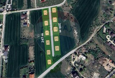 Teren intravilan, 9195 mp, dubla deschidere,Vladiceasca/Snagov - 2