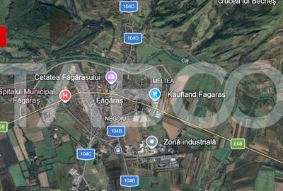 Teren Intravilan 1440 mp cu toate utilitatile Zona Meltea Fagaras - 1