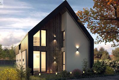 Vilă cu Rafinament Nordic la granita cu București - 1