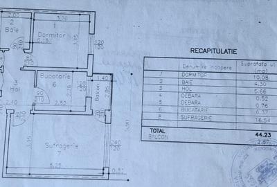 Se vinde apartament cu doua camere , decomandat ,pret 63000 euro usor negociabil