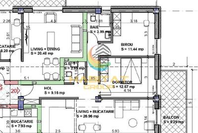 3 camere nou Mihai Bravu proximitate metrou - 13