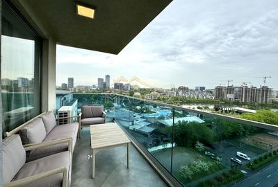 4 rooms apartment - 122 sqm/ Rented/ 1 Parking / Floreasca - Lake View - 11