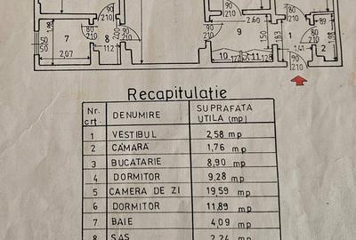 Apartament 3 camere de inchiriat, zona Mosilor/Obor, centrala proprie - 10