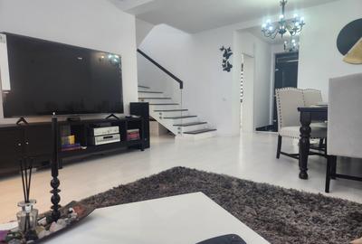 Domnesti, Vila duplex, mobilata si utilata, 4 camere, 135mp, teren 250mp. - 1