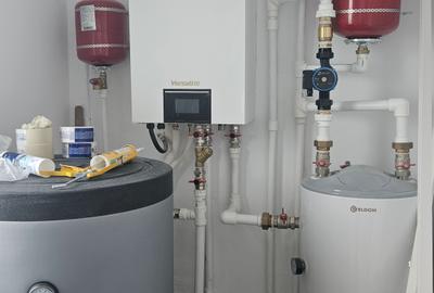 Duplex pe strada Fluturilor 110000+TVA,cu centrala pe gaze si pompa de caldura - 7