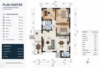 Casa parter, 3 dormitoare, 2026 - Hemeius - 10