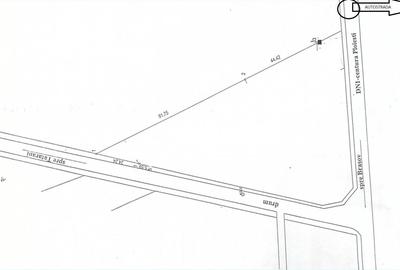 Teren intravilan 5124 MP - Zona  autostrada Ploiesti- Bucuresti