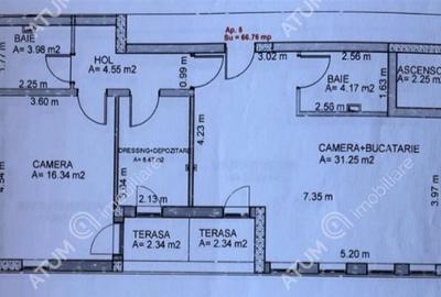 Spatiu comercial de 2 camere cu 2 bai 3 locuri de parcare zona Lazaret - 4