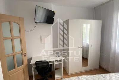 Apartament cu 2 camere decomandat, mobilat în Elisabetin