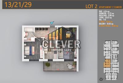 Apartament 2 Camere, Comision 0%, Pallady - Metrou Teclu - 2