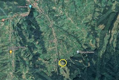 Vanzare teren intravilan Bran, 997 mp, D: 21.93 m, comision 0% - 1