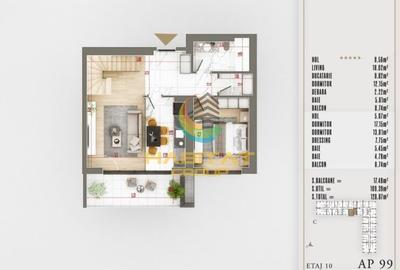 4 camere Pallady nou duplex 127 mp PREMIUM Parcul Teilor - 6