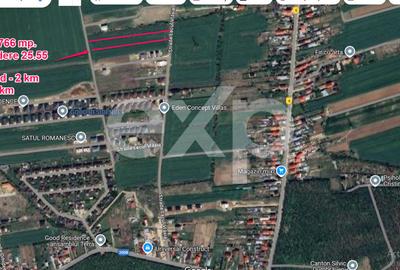 Teren Construcții intravilan de 5766 mp, în Balotești