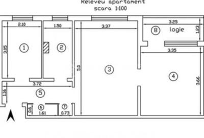 Vad pietonal! Spatiu comercial 51mp cu 3 incaperi, Podu Ros, CT + AC - 1