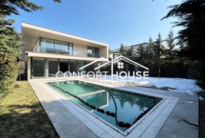 Vila cu arhitectura moderna, sistem Smart Home, piscina, IANCU NICOLAE - 55