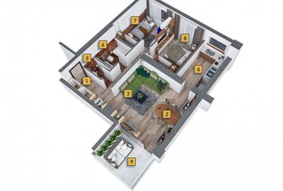Apartament 3 camere - Floreasca Residence - 2