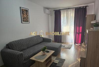 Apartament cu 2 camere semidecomandat, mobilat în Popești-Leordeni