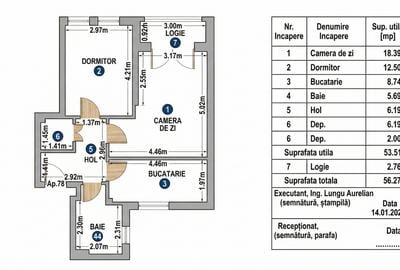 Apartament 2 camere 54 mp | 0 comision | Pipera Rond OMV | Apptown - 6