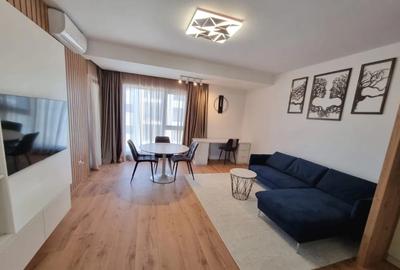 Apartament cu 2 camere semidecomandat, mobilat în Tunari