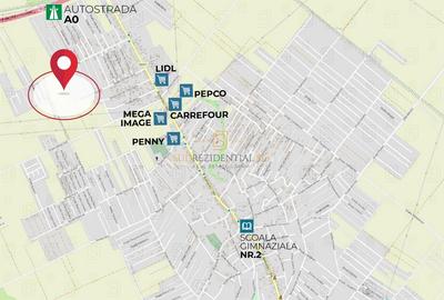 Teren intravilan 399 mp, zona excelenta in Comuna Bercenni, Ilfov - 3