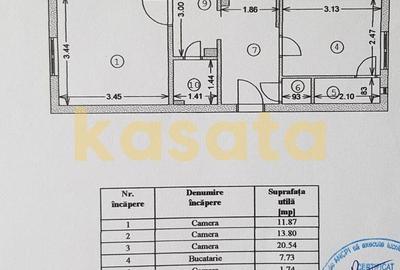 3 camere I Sebastian I hol H I decomandat I 76 mp - 8
