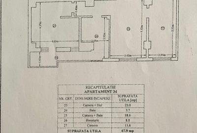 Apartament 3 camere-etaj intermediar-loc de parcare - 8