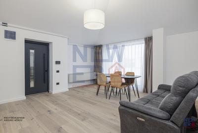 Apartament cu 3 camere semidecomandat, mobilat în Herăstrău