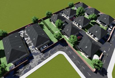 Casa  pe parter 3 cam+Pod.Teren 210mp. - 23