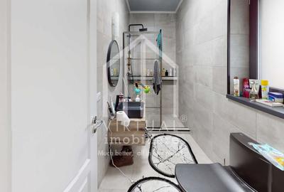 Casa cu 5 camere, 120mp utili + terasa, teren 300mp,  Cisnadie. - 14
