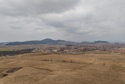 Teren 461 mp în Sânpetru, PUZ casă, vedere la munți, zonă liniștită - 3