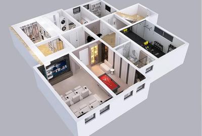 Vila D+P+1 658mp construiti, teren 1630mp  Minerva - 2