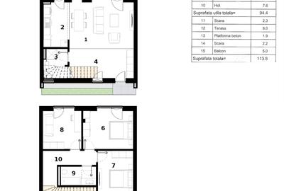 Casa cu gradina | Pompa de caldura | Pipera Plaza - 31
