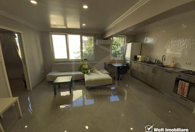 Apartament cu 2 camere semidecomandat, mobilat în Central