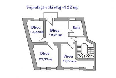 Spatiu  birouri de vanzare, zona Ultracentral, 490 mp #8133 - 16