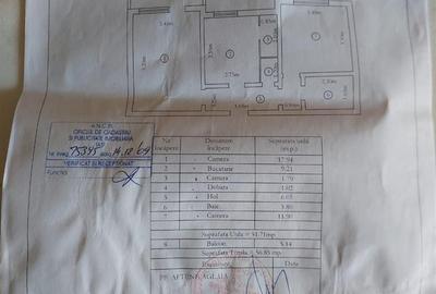 Tatarasi - Oancea, 2 camere decomandat, 57mp, etaj 2, bloc din 1987, liber - 9