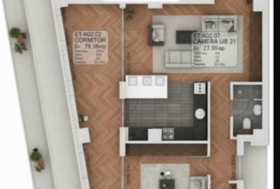 Apartament 3 camere zona Ferdinand, foarte spatios, pret promo - 6