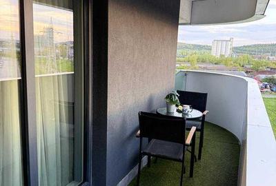 2 camere lux, 70 mp, mobilat & utilat, balcon mare - 7