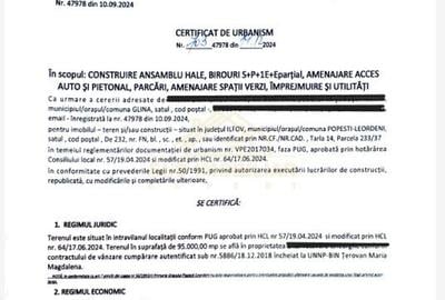 TEREN INTRAVILAN INDUSTRIAL-ZONA A0 - 6