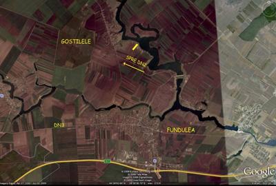 Fundulea, lac Mostistea, 984mp,deschidere 33ml,25€euro/mp, 24.600Euro - 7