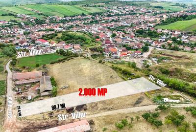 Teren de 2000 mp, deschidere la 2 strazi, Sura Mare |SkyVideo - 1