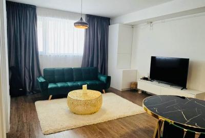 Apartament cu 2 camere semidecomandat, mobilat în Otopeni