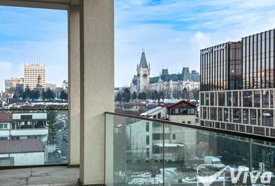 Vedere spre Palatul Culturii–Apartament exclusivist cu terasă panoramică –Tatami - 20