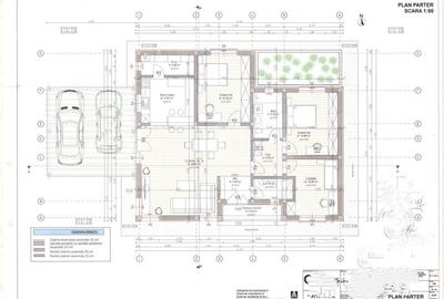 Casa semifinisată individuală 120 mp utili, teren 805 mp, Tureni - 15