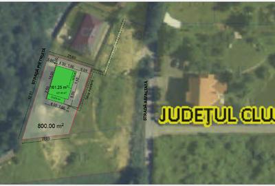 Proprietar vând Casă Feleacu, 161mp Valea Căpriorii,poziție premium. Teren 800mp - 12