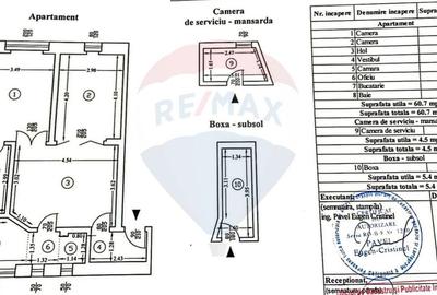 Apartament central de vanzare, 60,7 mp, buncar autorizat ISU, boxe - 22