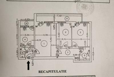 De vanzare apartament 3 camere Veteranilor - 8